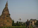 That Dam (black stupa) in Vientiane