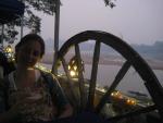 mellow evening by the Mekong