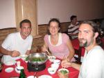 Enjoying a 'Cha ca' dinner in Hanoi