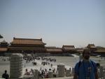 amongst the crowds visiting the Forbidden City
