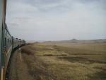 train in Mongolia